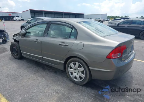 2008 Honda Civic Lx z USA, uszkodzony, nr VIN 1HGFA15558L004302
